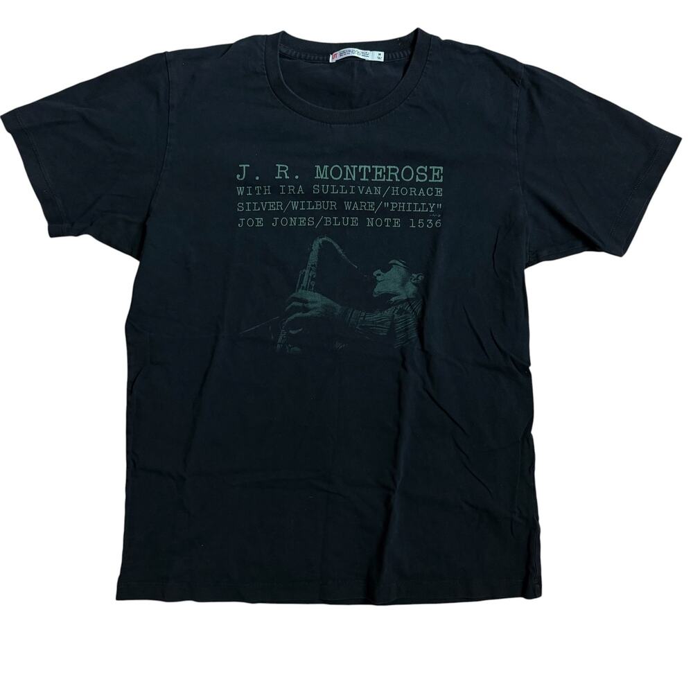 J. R. Monterose Shirt American Jazz Saxophonist Medium